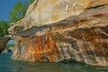 Pictured Rocks National Lakeshore Royalty Free Stock Photo